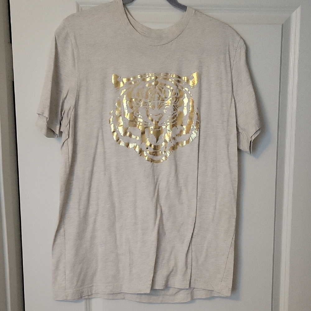 Gold TigerGraphic Tee